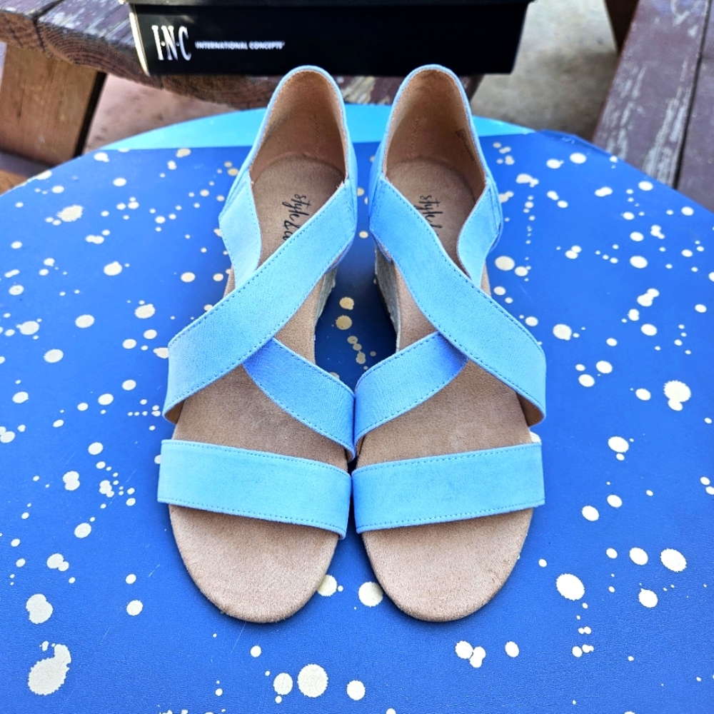 Style & Co Women's Platform Sandals Size 8M - Picture 4 of 15